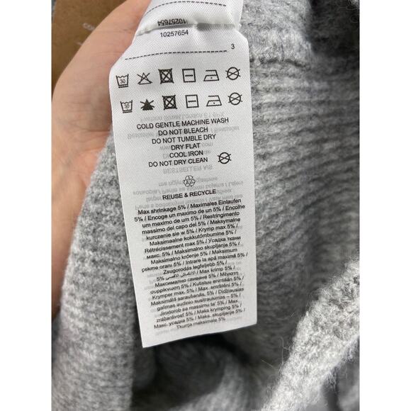 NWT Vero Moda Sweater Womens Sz M Simone Ribbed Knit Pullover Ruffle Sleeve - Picture 6 of 11